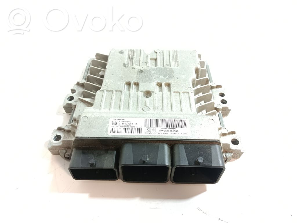 Engine control unit/module   9800268980,9666681180