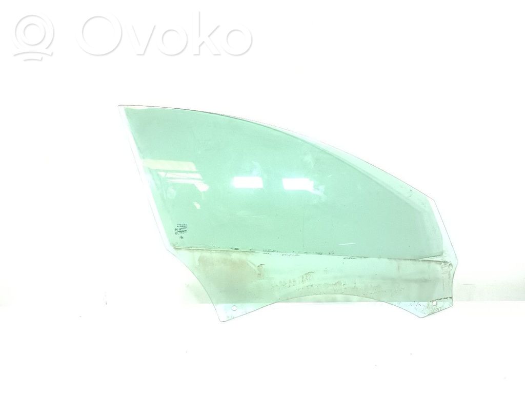 Jaguar XF X250 Front door window glass four-door 