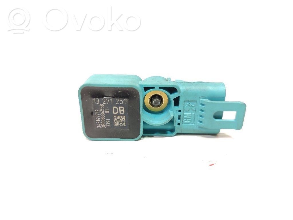 Sensor impacto/accidente para activar Airbag   343149712,DB008334558