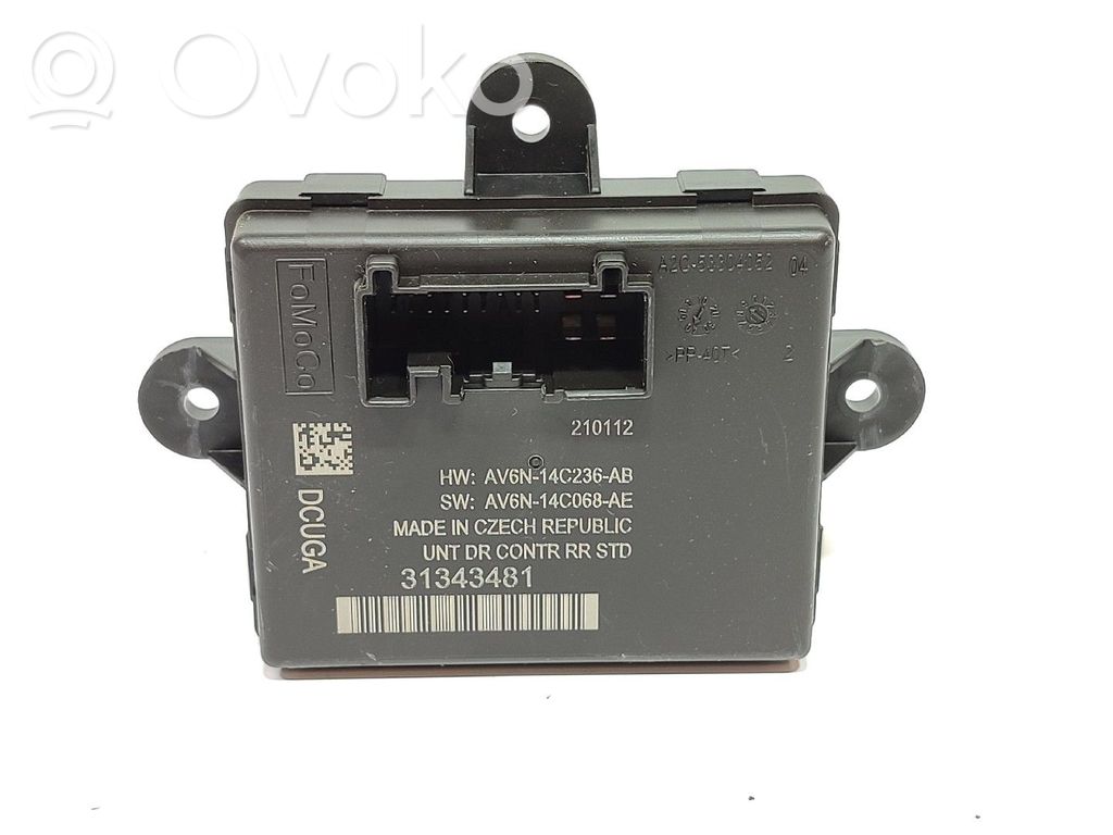 Unidad de control/módulo de la puerta   31343481,220112