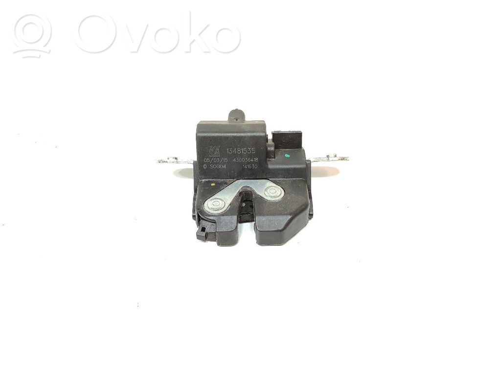 Tailgate exterior lock   13481535,141630,430036418