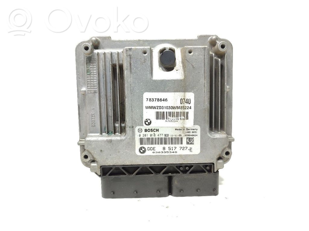 Engine control unit/module   851772701,0281018477