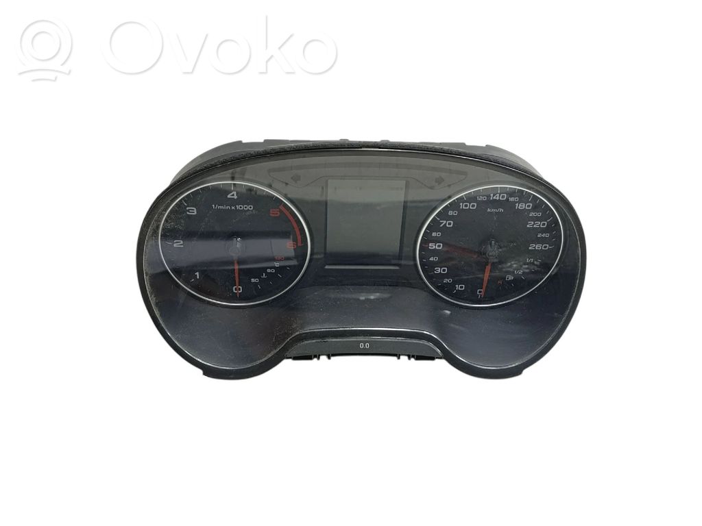Audi A3 S3 8V Speedometer (instrument cluster) 