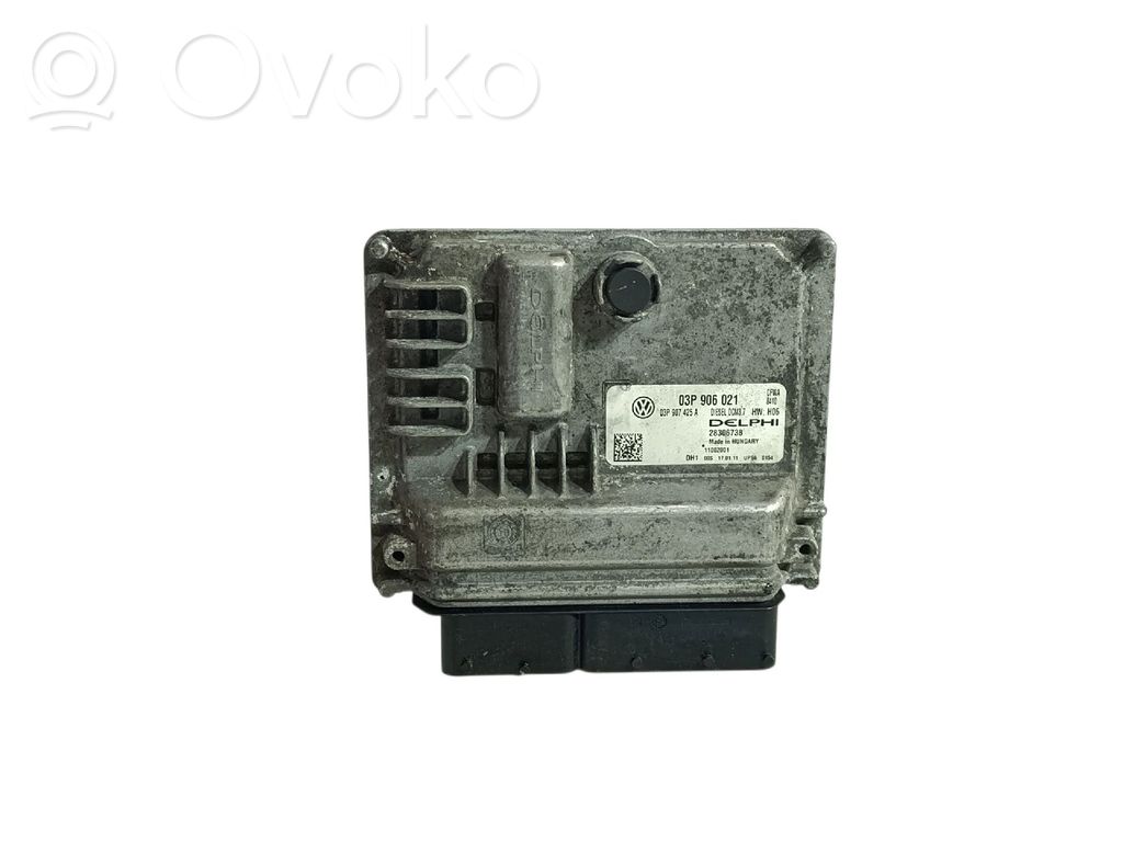 Engine control unit/module   03P906021,03P907425A,DELPHI