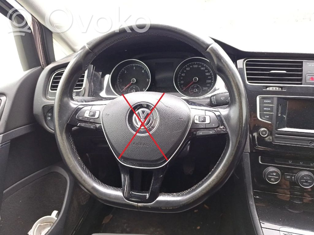 Volkswagen Golf VII Steering wheel 