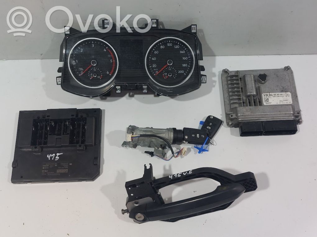 Volkswagen Crafter Engine ECU kit and lock set 