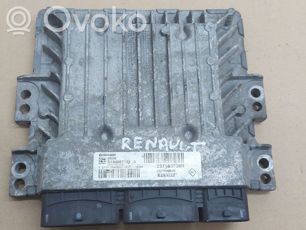 Renault Megane III Wing mirror control module 