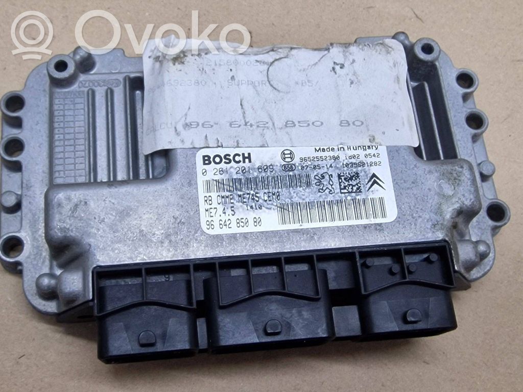 Citroen C4 I Engine control unit/module 
