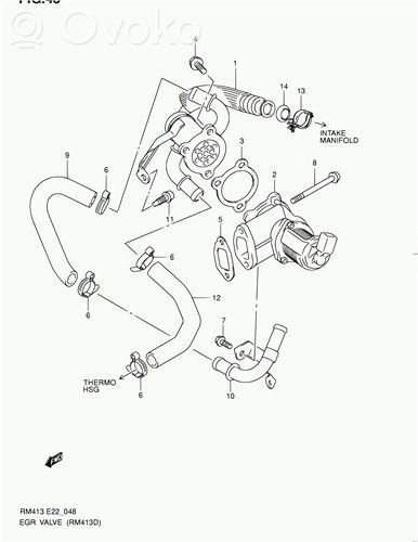 Suzuki Ignis EGR-venttiili 
