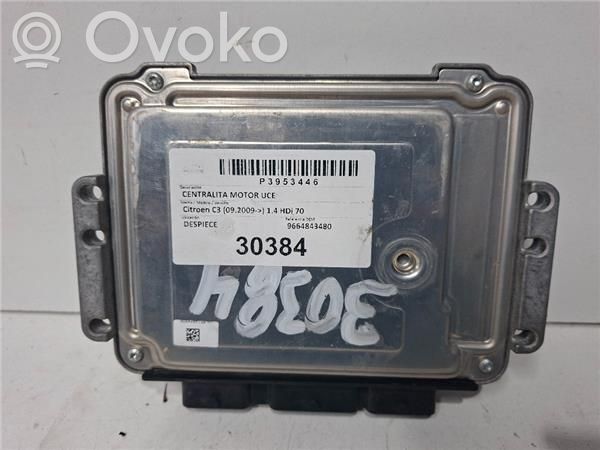 Citroen C3 Komputer / Sterownik ECU silnika 