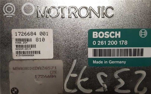 BMW 7 E32 Engine control unit/module ECU 