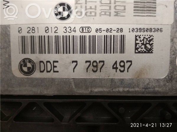 Engine control unit/module ECU   281012334,77974971039S08306
