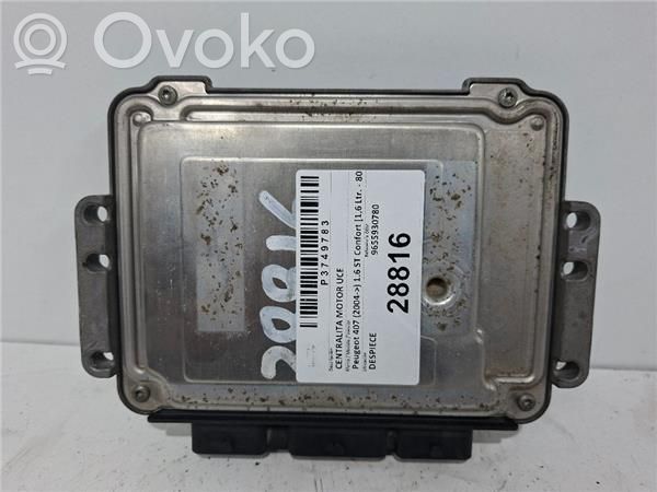 Peugeot 407 Engine control unit/module ECU 