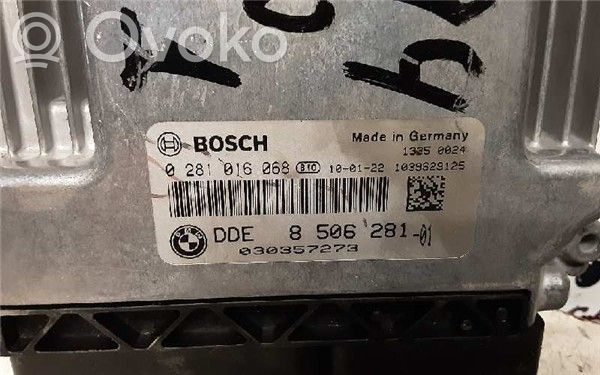BMW 1 E81 E87 Galios (ECU) modulis 