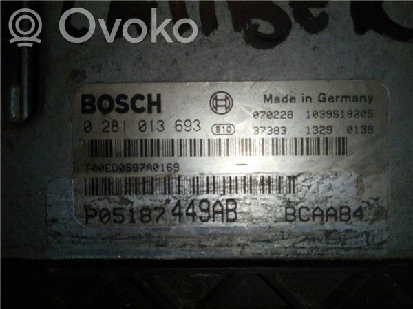 Dodge Caliber Unidad de control/módulo ECU del motor 