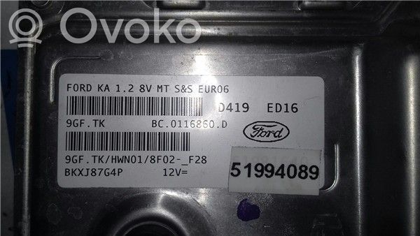 Ford Ka Galios (ECU) modulis 