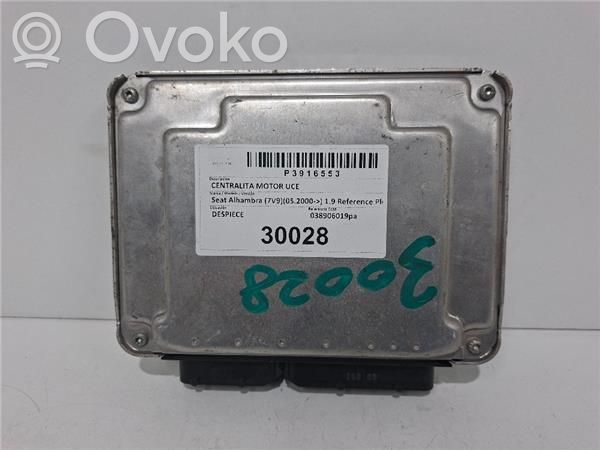 Seat Alhambra (Mk1) Komputer / Sterownik ECU silnika 