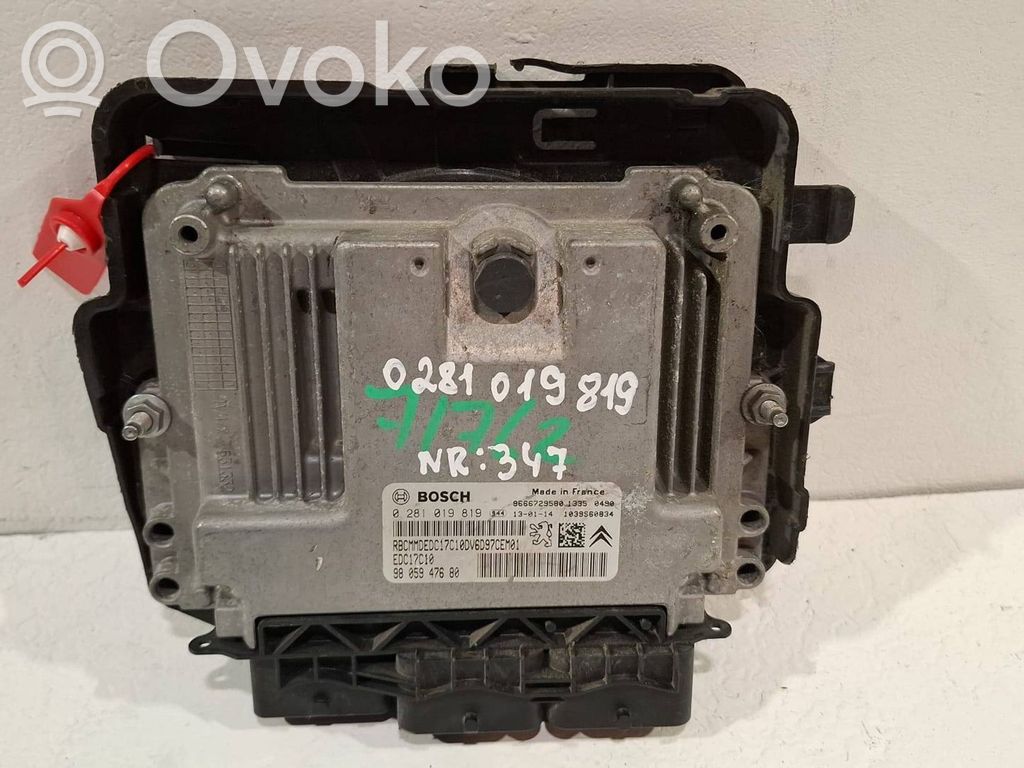 Peugeot 2008 I Engine control unit/module 