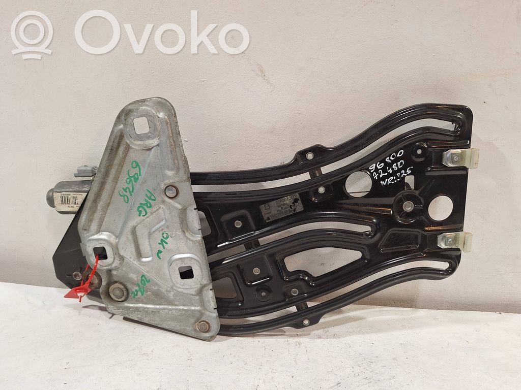 Peugeot 207 Elektryczny podnośnik szyby drzwi tylnych 