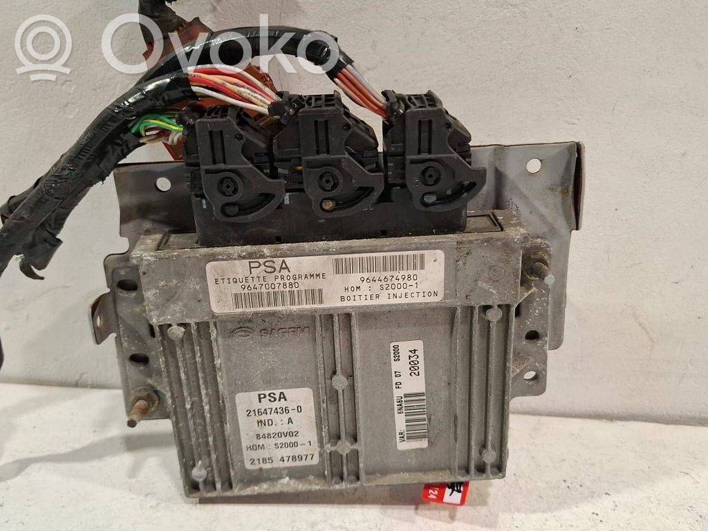 Citroen Xsara Picasso Engine control unit/module 