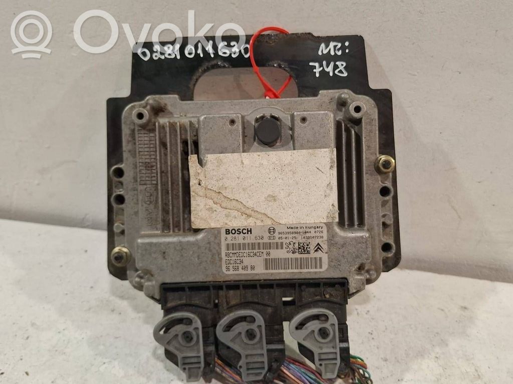 Citroen C4 I Engine control unit/module 