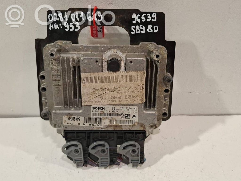 Citroen C4 I Engine control unit/module 