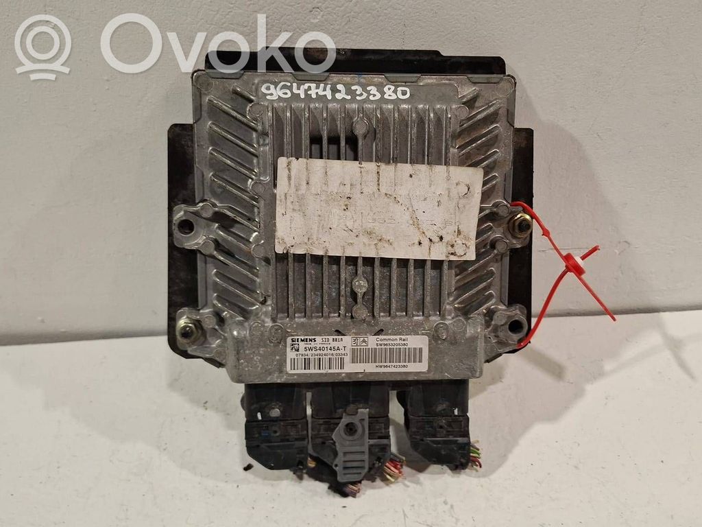 Engine control unit/module   5WS40145AT,9653205380,9647423380