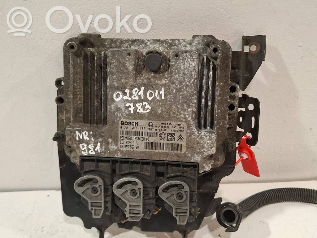Peugeot 206 Engine control unit/module 