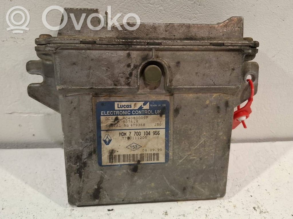 Engine control unit/module   7700104956,R04080009F,7700111205