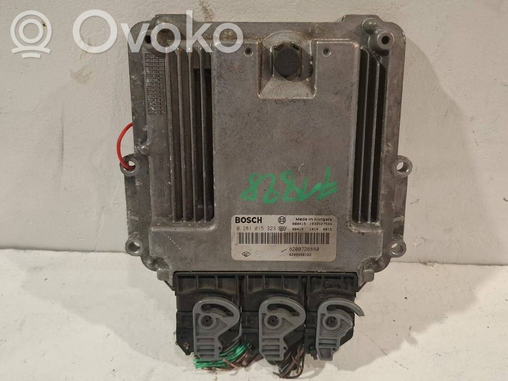 Engine control unit/module   8200726880,0281015323,8200946162