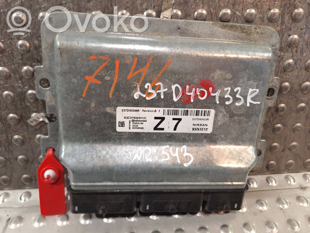 Renault Twingo III Engine control unit/module 