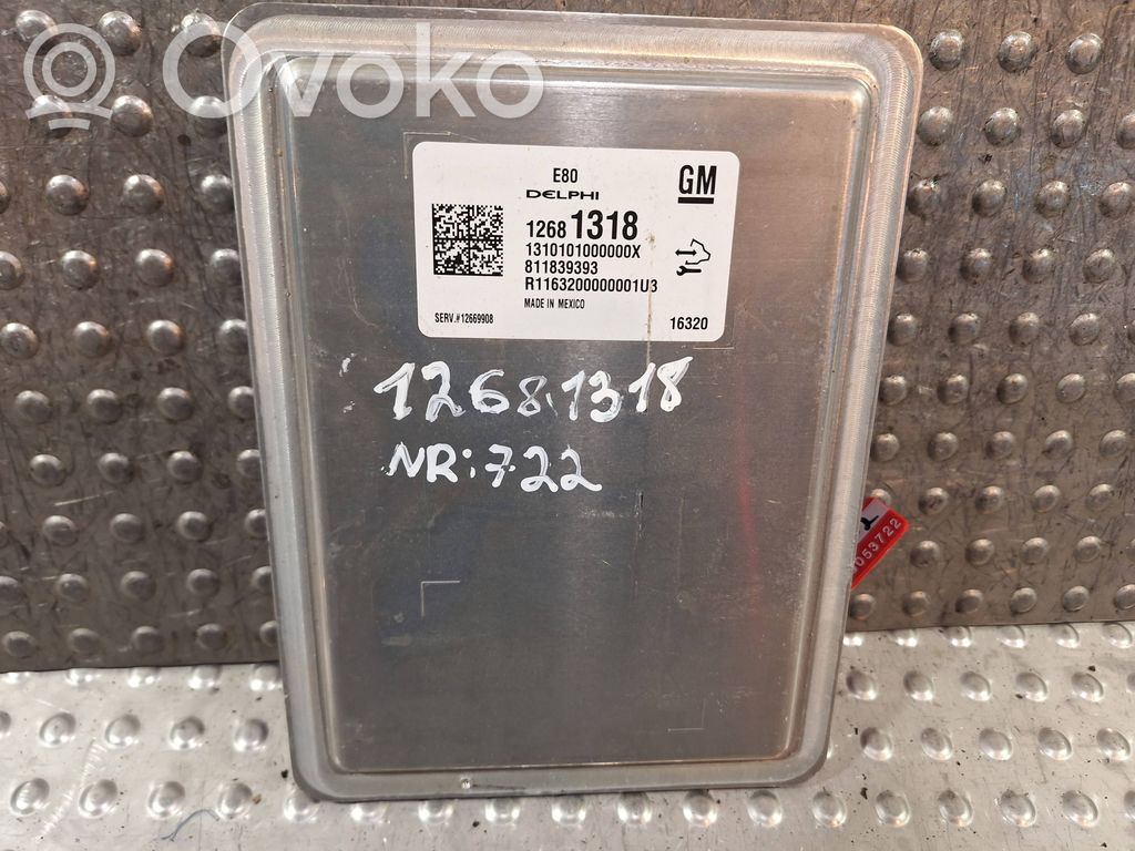 Opel Astra K Engine control unit/module 