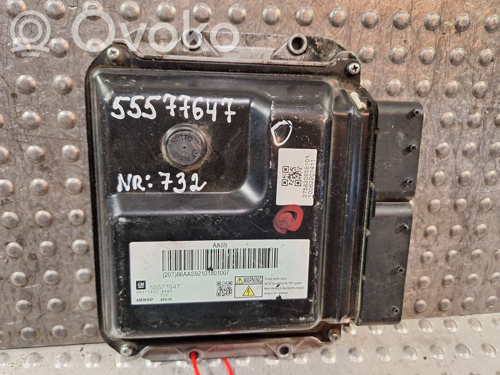Engine control unit/module   S25053732,55577647,MB2758008884