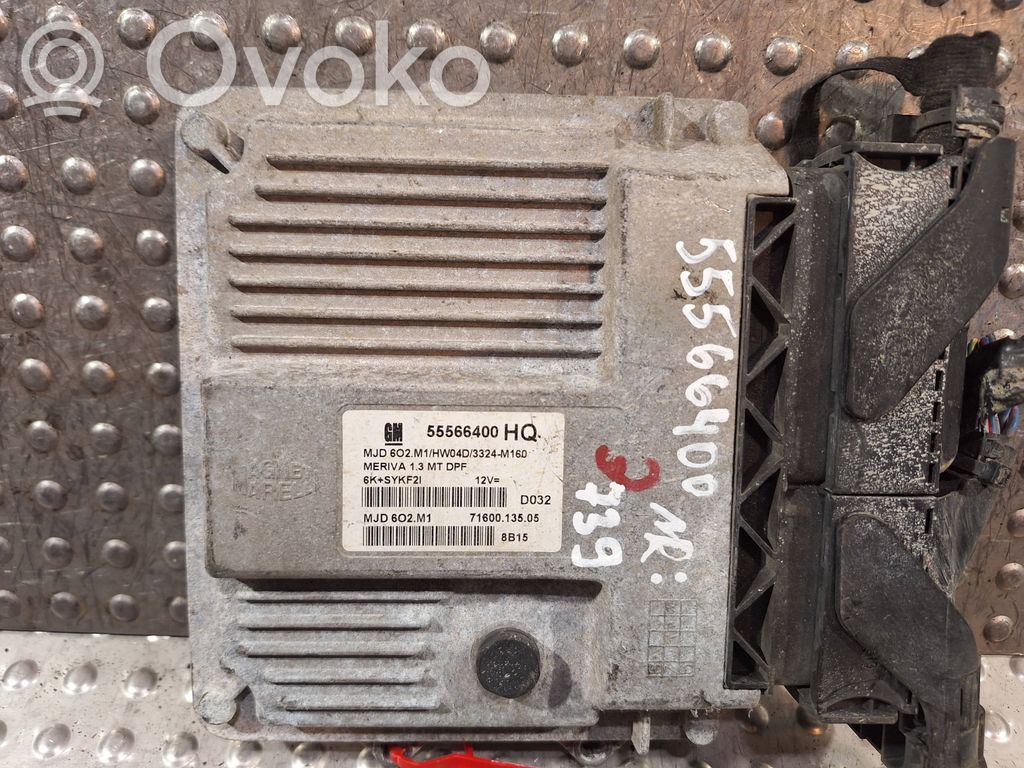 Opel Meriva A Engine control unit/module 