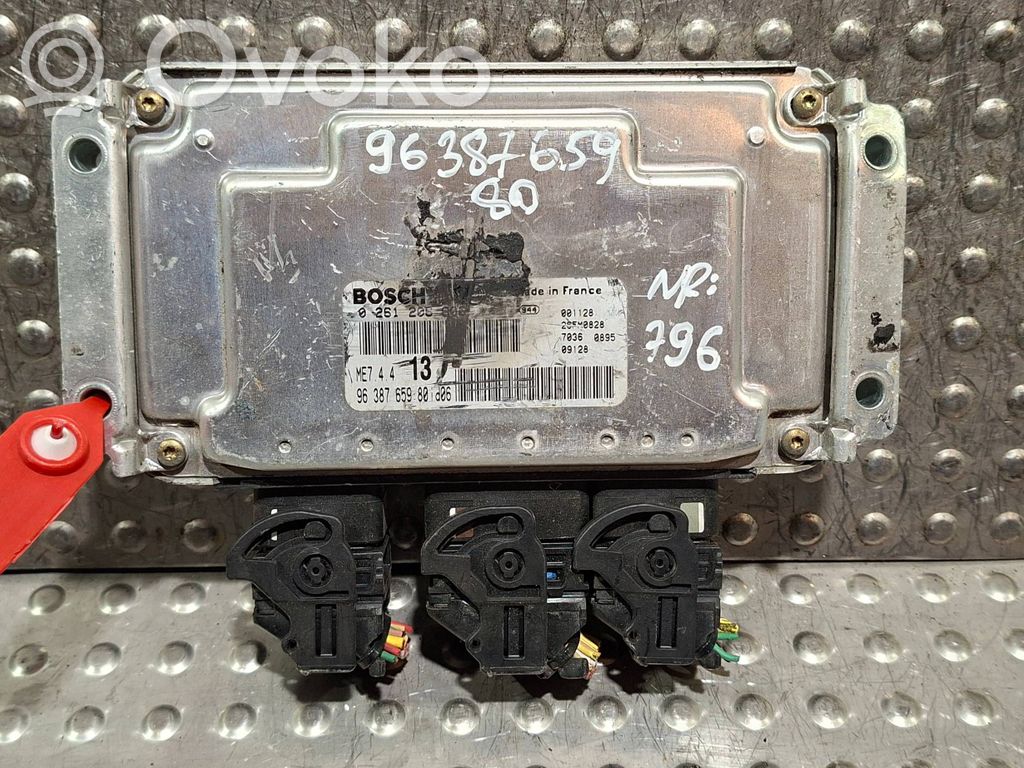 Engine control unit/module   S25053796,0261206606,9638765980