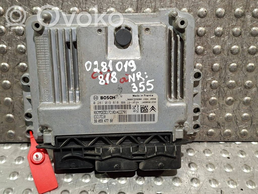 Citroen C3 Engine control unit/module 