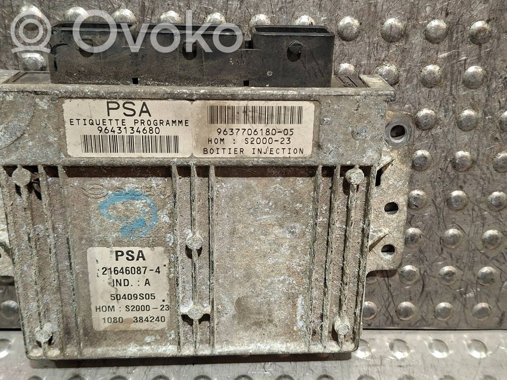 Peugeot 206 Engine control unit/module 