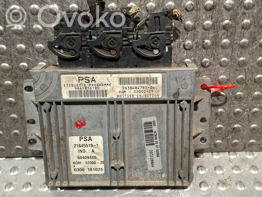 Citroen Xsara Engine control unit/module 