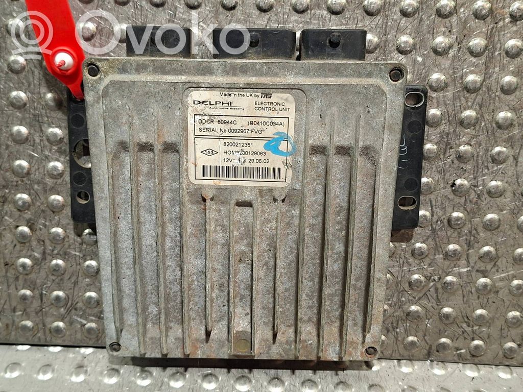 Renault Clio II Engine control unit/module 
