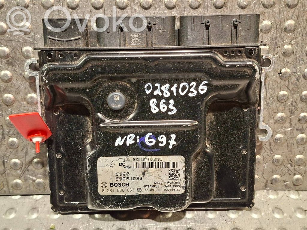 Dacia Duster II Engine control unit/module 