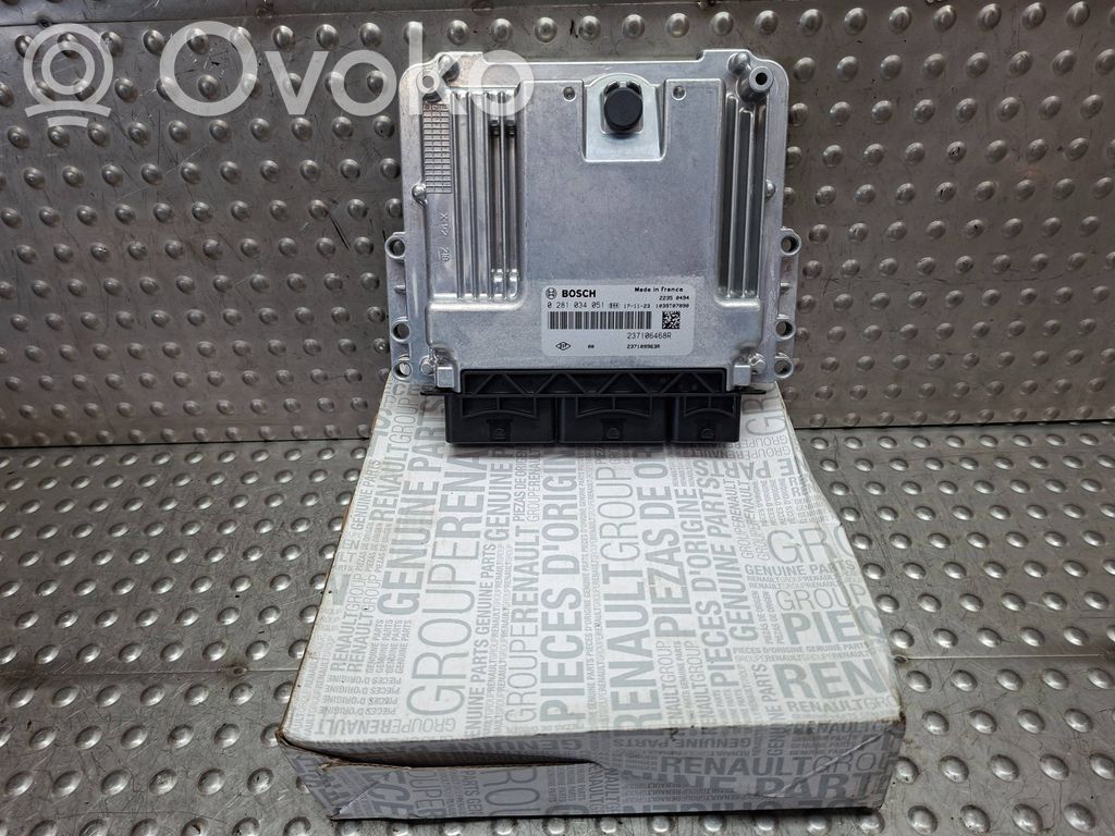 Engine control unit/module   S2633809,0281034051,237109963R,237106468R