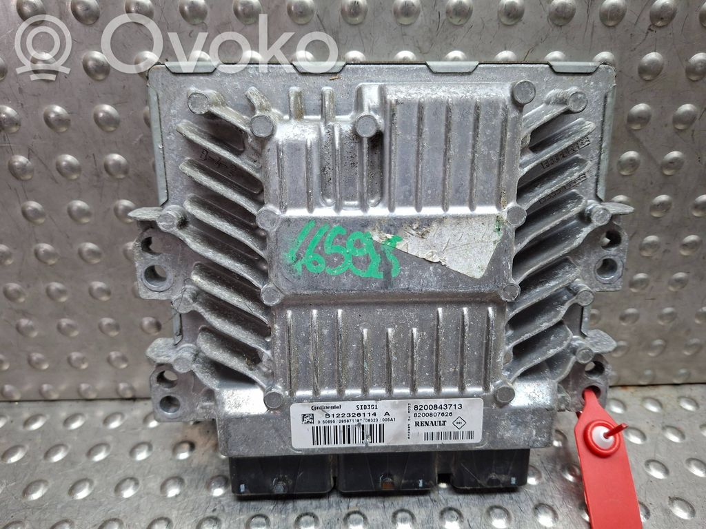 Engine control unit/module   S26312797,S122326114A,8200843713,8200807626