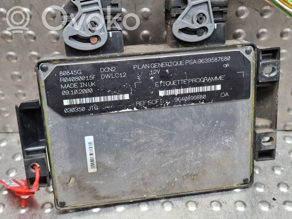 Citroen Berlingo Engine control unit/module 