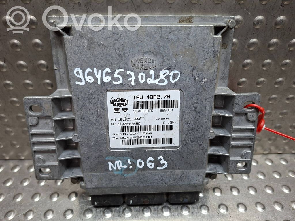 Citroen C2 Engine control unit/module 