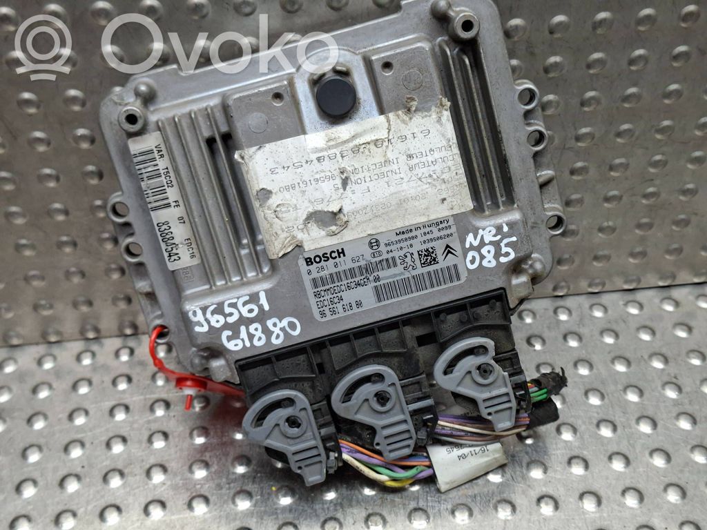 Citroen C4 I Engine control unit/module 