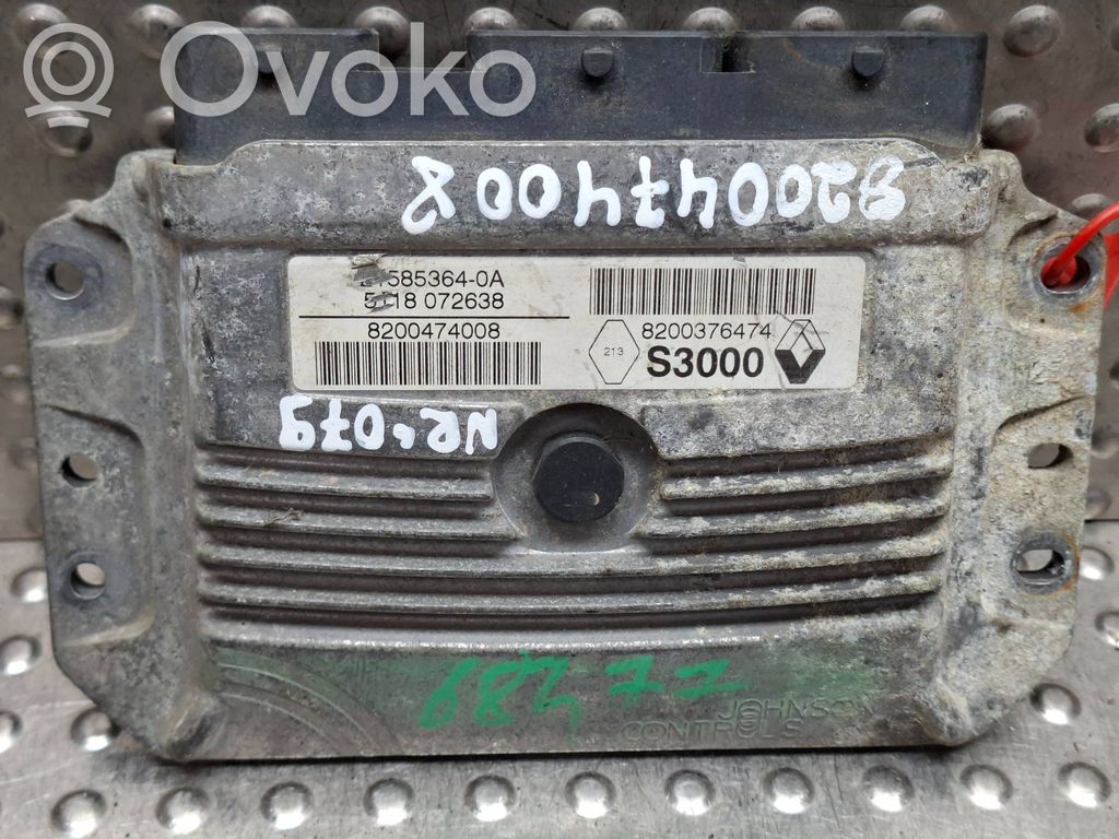 Renault Modus Engine control unit/module 