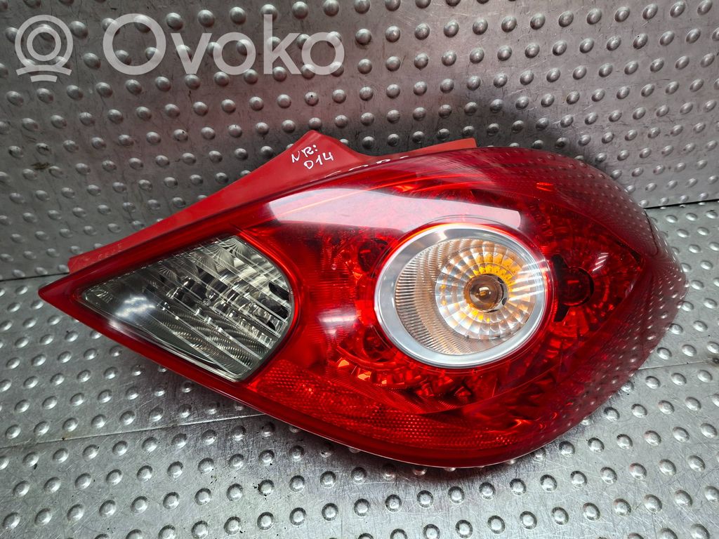 Opel Corsa D Galinis žibintas kėbule 