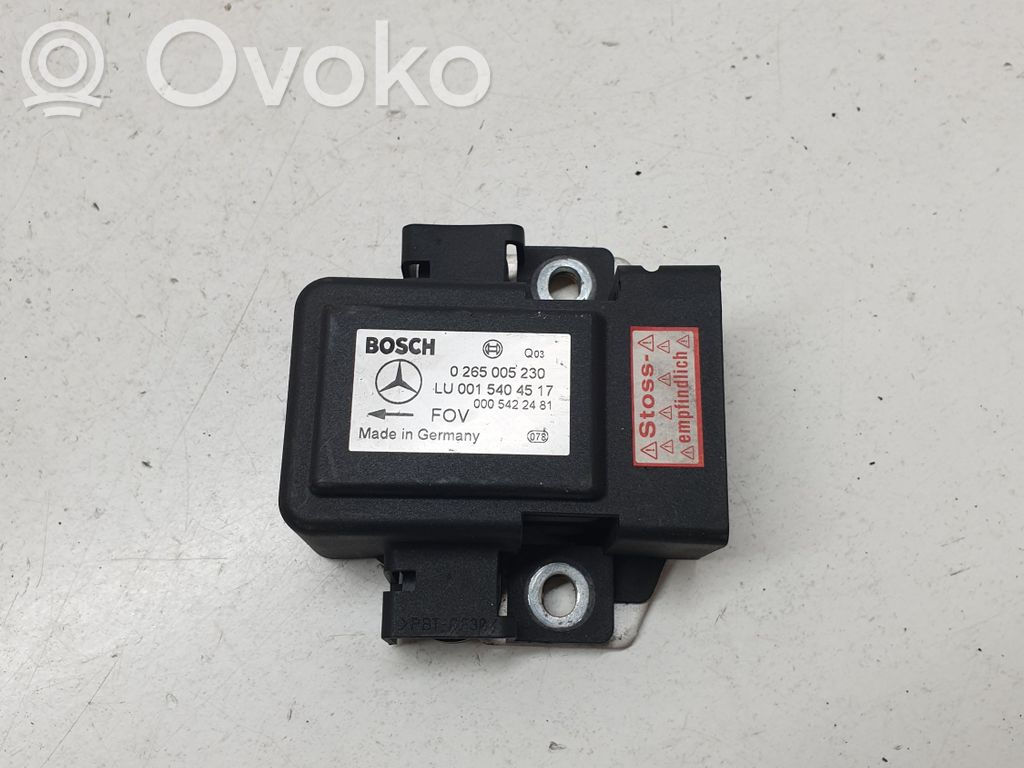 Mercedes-Benz S W220 ESP acceleration yaw rate sensor 