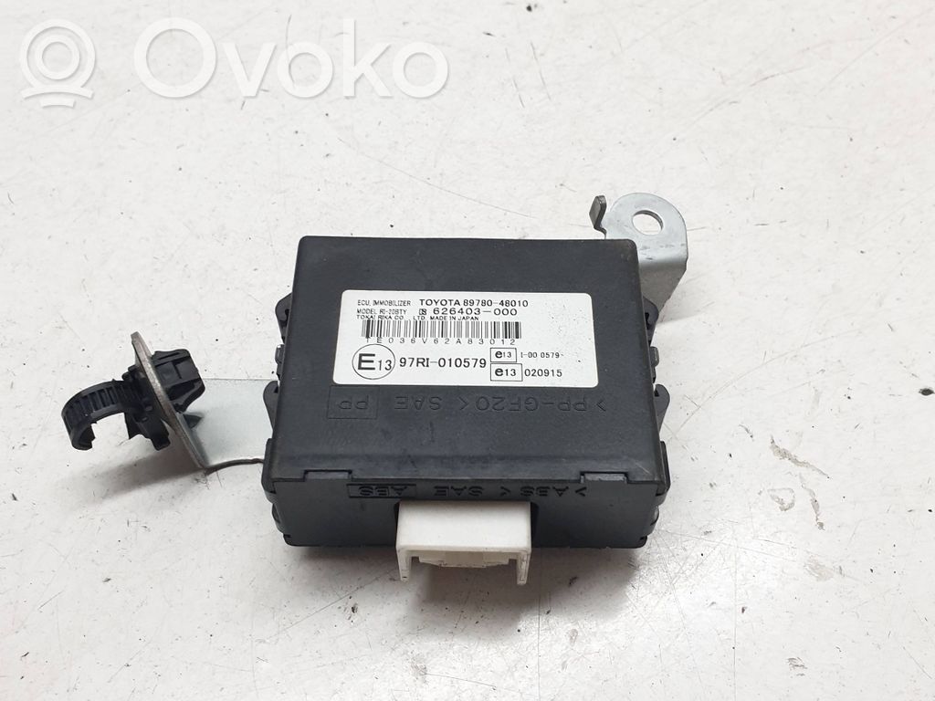 Lexus RX 330 - 350 - 400H Immobilizer control unit/module 