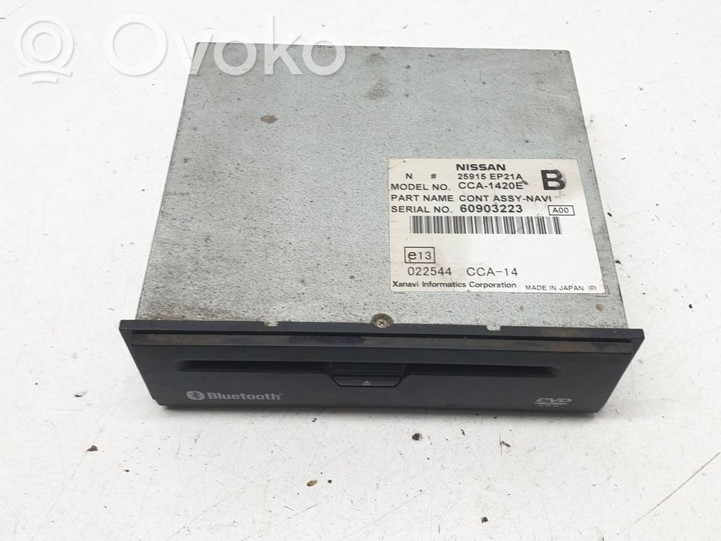 Nissan Pathfinder R51 Zmieniarka płyt CD/DVD 